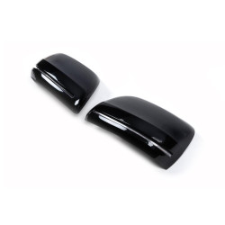 Купить Крышки зеркал (с LED повторителем, стиль 2020) Белый цвет для Toyota Land Cruiser Prado 150