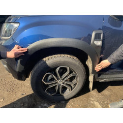 Купити Розширювачі арок широкі (8 шт, ABS) EuroCap - Туреччина для Renault Duster 2018-2024 рр