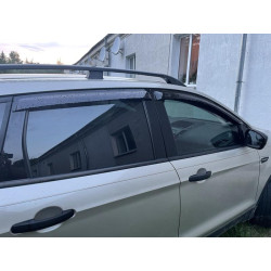 Купити Турецькі рейлінги Чорні (2 шт) для Ford Kuga/Escape 2013-2019 рр