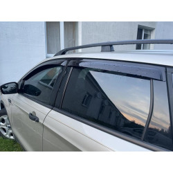 Купити Турецькі рейлінги Чорні (2 шт) для Ford Kuga/Escape 2013-2019 рр