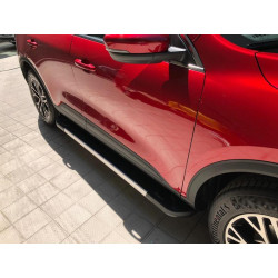 Купити Бокові пороги RedLine V1 (2 шт., Алюміній) для Ford Puma 2019- рр