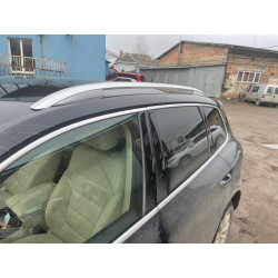 Купити Оригінальні рейлінги V1 (2 шт, нержавіюча сталь) для Volkswagen Touareg 2010-2018 рр