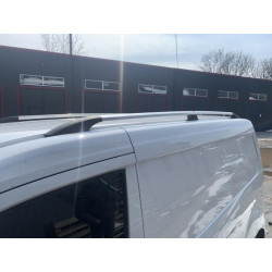 Купити рейлінги Хром Стандартна база, металеві ніжки для Ford Connect 2014-2021 рр