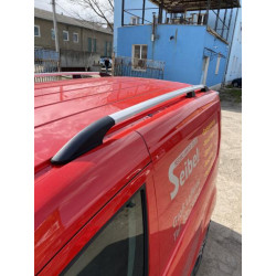 Купити рейлінги Хром Стандартна база, металеві ніжки для Ford Connect 2014-2021 рр