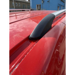 Купити рейлінги Хром Стандартна база, металеві ніжки для Ford Connect 2014-2021 рр