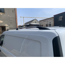 Купити рейлінги Хром Стандартна, пластикові ніжки для Ford Connect 2014-2021 рр