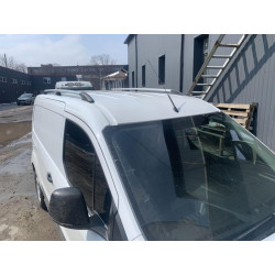 Купити рейлінги Хром Стандартна, пластикові ніжки для Ford Connect 2014-2021 рр