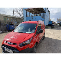 Купити рейлінги Хром Максі база, металеві ніжки для Ford Connect 2014-2021 рр