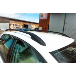 Купити Рейлінги OmsaLine Solid (2 шт, чорні) для Volkswagen Golf 7/E-Golf