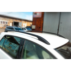 Купити Рейлінги OmsaLine Solid (2 шт, чорні) для Volkswagen Golf 7/E-Golf