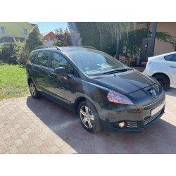 Купити Рейлінги OmsaLine Solid (2 шт, чорні) для Peugeot 5008 2009-2016рр