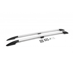 Купити Рейлінги OmsaLine Solid (2 шт, сірі) Довга база для Toyota Proace City