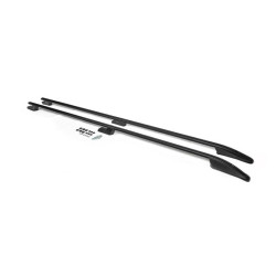 Купити Рейлінги OmsaLine Sport (2 шт, чорні) коротка база для Ford Custom 2013-2022 рр