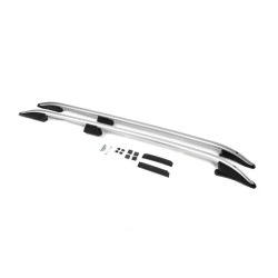 Купити Рейлінги OmsaLine Elegance (2 шт, сірі) для Ford Courier 2014-2023 рр