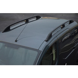 Купити Рейлінги OmsaLine Elegance (2 шт, чорні) для Ford Courier 2014-2023 рр