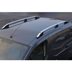 Купить Рейлинги OmsaLine Elegance (2 шт, серые) для Mitsubishi ASX 2010-2023 гг