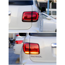 Купити Задні LED ліхтарі (RED-Sequential) для Nissan Armada 2016-2024 рр