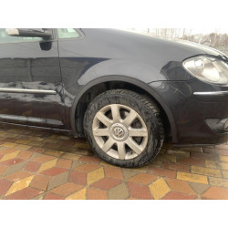 Купити Накладки на арки (4 шт, чорні) 2006-2010, Металеві для Volkswagen Touran рр
