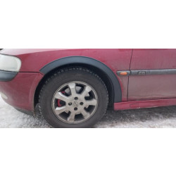 Купить Накладки на арки (4 шт, черные) Металлические для Opel Vectra B 1995-2002 гг