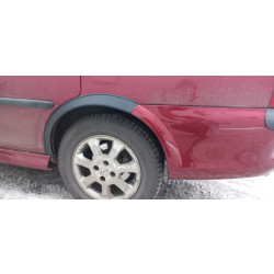 Купить Накладки на арки (4 шт, черные) Металлические для Opel Vectra B 1995-2002 гг