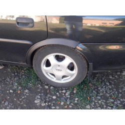 Купить Накладки на арки (4 шт, черные) Металлические для Opel Vectra B 1995-2002 гг