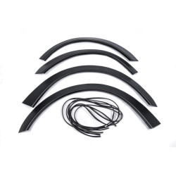 Купити Накладки на арки (4 шт, чорні) ABS пластик для Opel Vectra B 1995-2002 рр
