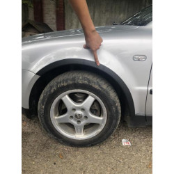 Купити Накладки на арки (4 шт, чорні) SW, 1996-2005, ABS для Volkswagen Passat B5 рр