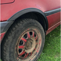 Купити Накладки на арки (4 шт, чорні) ABS пластик для Volkswagen Golf 3