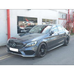 Купити Передня решітка Diamond Silver (для Avantgarde/AMG-Line/C43 AMG) 2018-2025, без камери для Mercedes C-сlass W205 рр