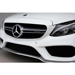Купить Передняя решетка C63-design (для Avantgarde/AMG-Line/C43 AMG) 2018-2025, без камеры для Mercedes C-сlass W205