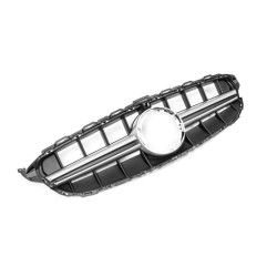 Купить Передняя решетка C63-design (для Avantgarde/AMG-Line/C43 AMG) 2018-2025, без камеры для Mercedes C-сlass W205