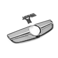 Купить Передняя решетка (2014-2016, AMG Silver) для Mercedes E-сlass coupe C207