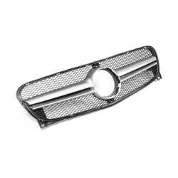 Купити Передня решітка AMG Silver (2014-2016) для Mercedes GLA X156 рр