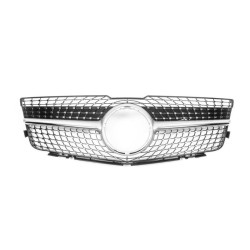 Купить Передняя решетка Diamond Silver (2009-2012) для Mercedes GLK сlass X204