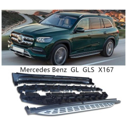Купить Боковые пороги (2 шт, OEM) для Mercedes GLS X167