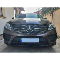 Купить Тюнинг решетка радиатора (Diamond Black) Без камеры для Mercedes GLE coupe C292 2015-2019 гг