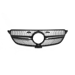 Купить Тюнинг решетка радиатора (Diamond Black) Без камеры для Mercedes GLE coupe C292 2015-2019 гг