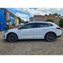 Купити Накладки на арки (8 шт, чорні) SW, ABS - пластик для Renault Megane III 2009-2016 рр