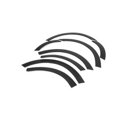 Купити Накладки на арки (8 шт, чорні) SW, ABS - пластик для Renault Megane III 2009-2016 рр