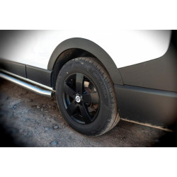 Купити Накладки на арки (6 шт, чорні, ABS) для Nissan NV300/Primastar 2016-рр