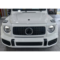 Купить Решетка и Накладки на Фары G63 для Mercedes G сlass W463 2018-2024 гг