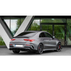 Купити Задній дифузор з насадками (дизайн CLA45) для Mercedes CLA C118 2019- рр