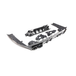 Купить Задний диффузор с насадками (Дизайн GT53) для Mercedes CLS C257 2018- гг