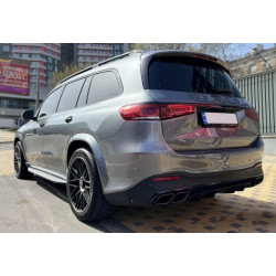 Купити Задній дифузор з насадками BlackEdition (дизайн GLS63) для Mercedes GLS X167