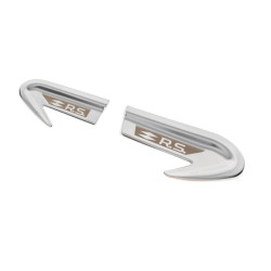 Купить Накладки на крылья RS (Carmos, 2 шт, нерж) для Renault Clio V 2019-2025гг