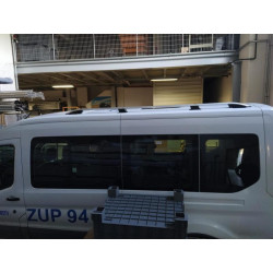 Купить Рейлинги Skyport (2 шт, серые) для Ford Transit 2014- гг