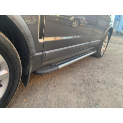 Купити Бокові пороги Maydos V1 (2 шт., Алюміній -2025 нерж) 2016-2018 для Opel Antara рр