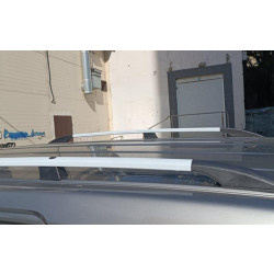 Купити Рейлінги ХРОМ 164 см, Пластикові ніжки для Nissan NV200 2009- рр