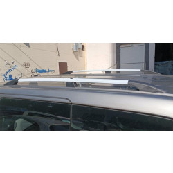 Купити Рейлінги ХРОМ 164 см, Пластикові ніжки для Nissan NV200 2009- рр