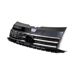 Купить Передняя решетка с хром полоской (под эмблему) для Volkswagen T6